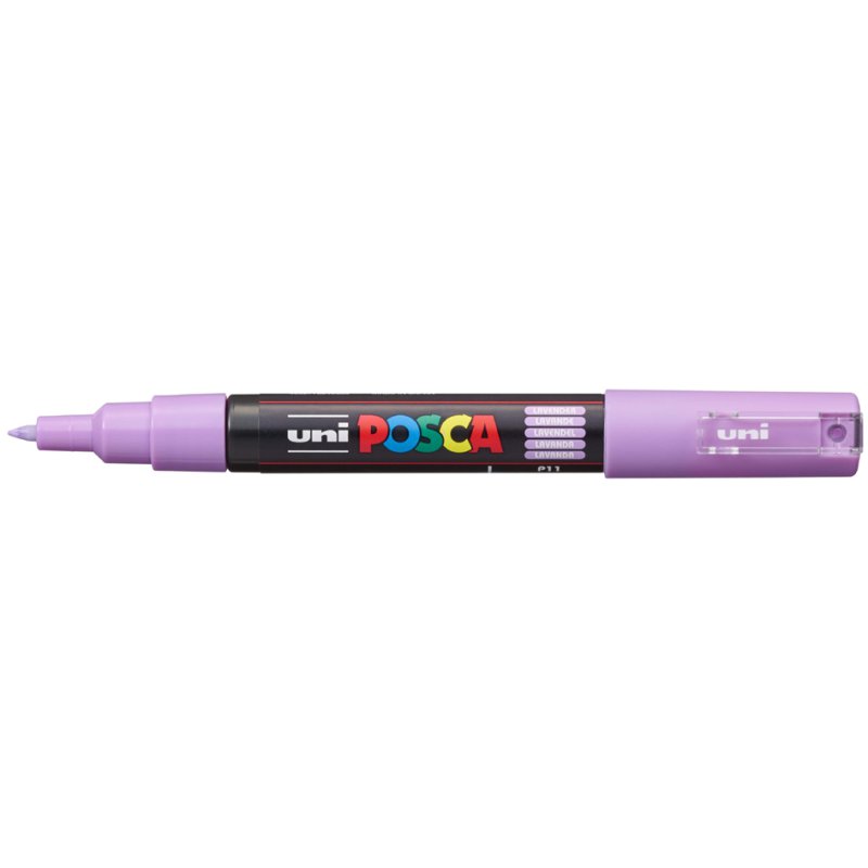 POSCA pigmentmarkeerstift, geel, 0,7-1,0 mm, waterbestendig